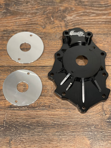 Speedtek=RB25 Billet Transmission Front Cover suit Tilton 8000-Series Hydraulic
