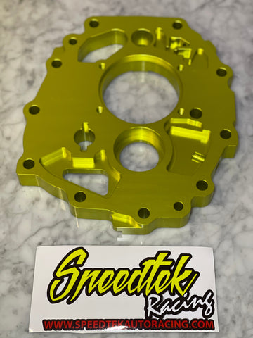 Speedtek=Nissan RB25 Billet Lightweight Reinforced Oil Cooled Transmission Center Plate