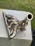 Speedtek=Toyota 1JZ-VVTi High Mount Stainless Steel Tubular Twin Scroll Exhaust Manifold