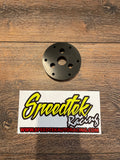Speedtek=Billet Aluminum 6061 6 Bolt Steering Wheel Adaptor Suit Racing Column 3 Bolt