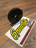 Speedtek=Billet Aluminum 6061 6 Bolt Steering Wheel Adaptor Suit Racing Column 3 Bolt