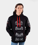 Nissan Silvia Pullover Hoodie