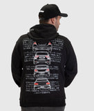 Subaru WRX STI Pullover Hoodie