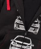 Volkswagen Golf GTI Hoodie - Black