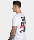 We Run The Streets Tee - White