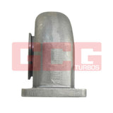 BorgWarner=Turbine Housing 1.25a/r EWG S300SX 76mm Twin Entry T3/V-Band