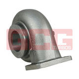 BorgWarner=Turbine Housing 0.75a/r EWG EFR7064 Dual Entry T3/V-Band