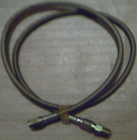 DRI , AFTERMARKET , 2 FOOT BRAIDED HOSING WITH 2 FITTINGS .