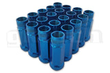 GKTECH = BLUE - OPEN ENDED LUG NUTS (PACK OF 20)