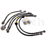 GKTECH = HR31 SKYLINE BRAIDED BRAKE LINE KITS