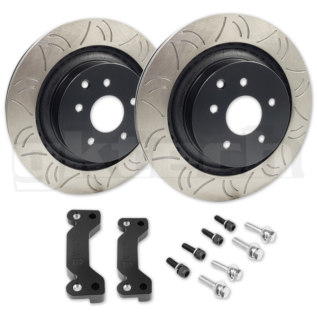 GKTECH = 340MM REAR ROTOR UPGRADE KIT - R32- R33- R34 GTR – Drift ...