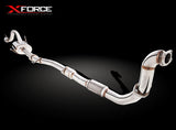 X FORCE HOLDEN COLORADO RC SERIES 2 11-12 3″ Turbo Back Exhaust Metallic Cat