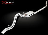X FORCE HOLDEN COLORADO RG 12-16 3″ Stainless Turbo Back Exhaust No Cat
