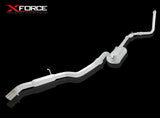 X FORCE MITSUBISHI PAJERO NS-NT 3" Turbo Back Exhaust without Cat (DPF ONLY)