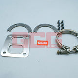 Garrett=Turbine Housing 1.15a/r EWG GTW36 Twin Entry T04/V-Band