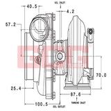 Garrett=Turbo Charger GTX3071R 1.8-3L 0.61a/r V-Band 856802-5001S