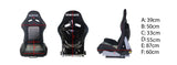 Bride Stradia 2 Low Max Style Reclinable Raceseat - Black Graduation