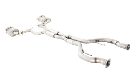 X FORCE HSV CLUBSPORT E1 06-08  Twin 3" Stainless Cat-Back Exhaust