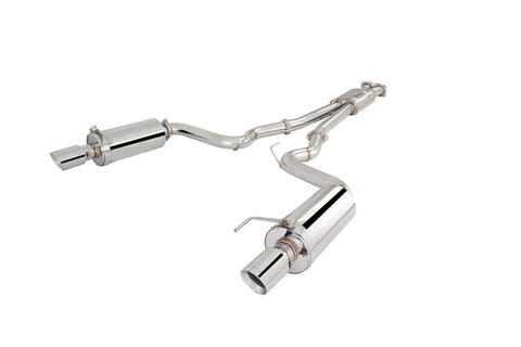 X FORCE FORD MUSTANG GT FASTBACK 5L 15-17 Twin 3″ Cat-Back Stainless Exhaust