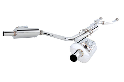 X FORCE LEXUS IS F 07-14 Twin 2.5″ Cat-Back Exhaust System With Varex Mufflers