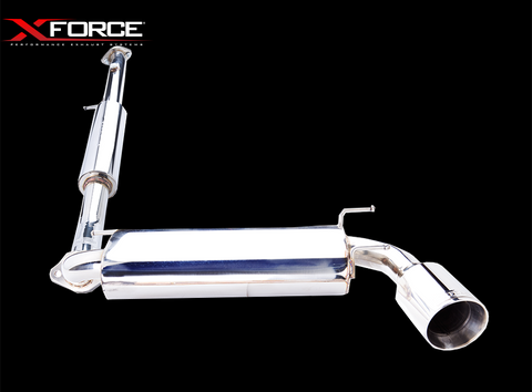 X FORCE MAZDA MX5 NA 89-97 2.25" Stainless Cat Back Exhaust System
