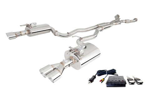 X FORCE HSV CLUBSPORT E1 06-08 Twin 3" Stainless Cat-Back Exhaust Varex Mufflers