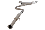 X FORCE KIA CERATO GT 19-21 3″ Cat Back Exhaust Varex Rear Muffler With Tips