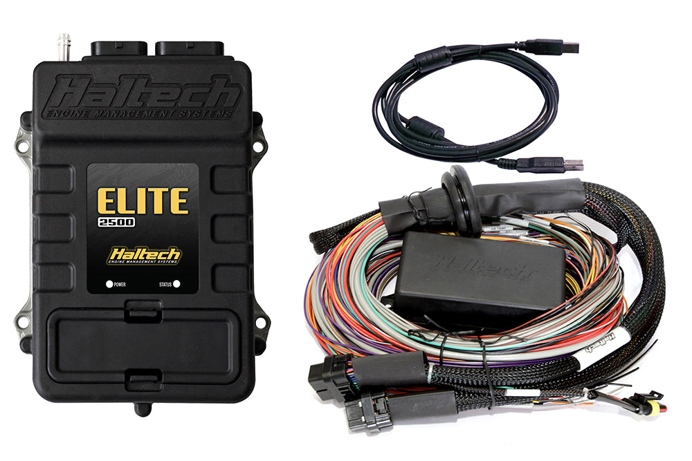 Haltech Elite 2500 Ecu Computer + Premium Universal Wire - In Harness ...
