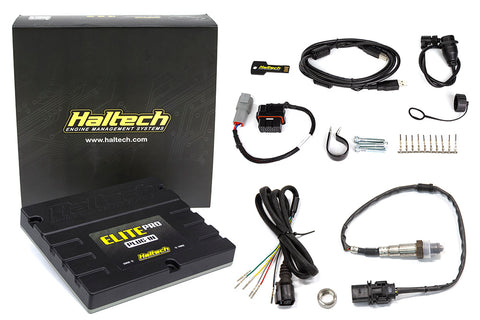 Haltech Elite PRO Plug-in ECU - Ford Falcon i6 "Barra" + Onboard Wideband Sensor Kit