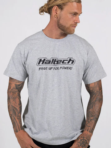 HALTECH = CLASSIC T-SHIRT GREY HT-301640G3XL