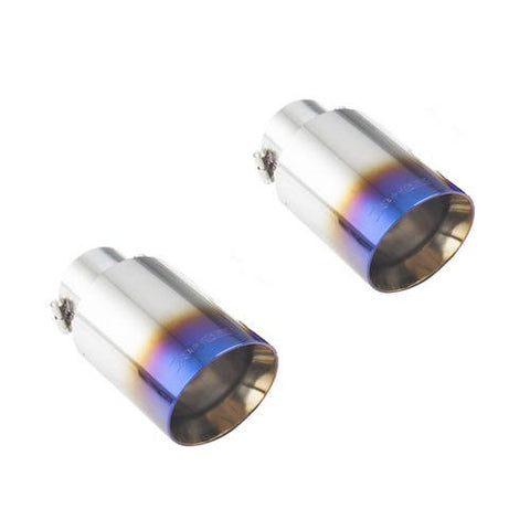 X FORCE VW Golf GTI MK6 & MK7 4" Angle Cut Stainless Exhaust Tips (BLUE)