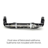 WISEFAB=Scion FRS Front Lock Kit for Lexus IS Rear Rack
