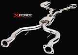X Force Holden Commodore V8 Ve / Vf Ute 08-17 Twin 3" Stainless Cat Back Exhaust