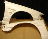 D-Max Style , Aftermarket , 30mm Wider & Twin Vented Fibreglass Front Guards , A31 Cefiro