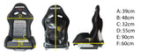 Bride Low Max Stradia II Style Black Reclinable Raceseat