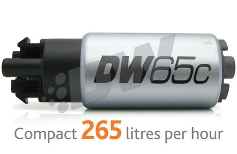 DeatschWerks DW65c Compact In tank fuel pump 265 lph - Honda \ Mazda \ Evo X