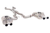 X FORCE HSV CLUBSPORT E2-E3 09-12 Twin 3" Cat-Back Exhaust Varex Rear Mufflers