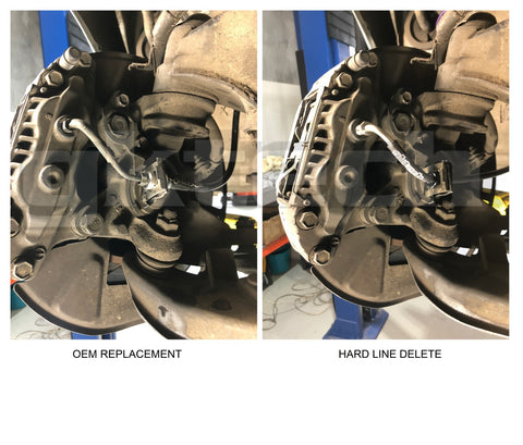 GKTECH = N-STYLE Z32 300ZX BRAIDED BRAKE LINES
