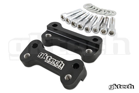 Gktech = Z32/R32/S14/S15 caliper bracket to suit 324mm R33 GTR rotor