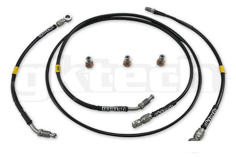 GKTECH = S-CHASSIS/SKYLINE ENGINE BAY BRAKE LINE DELETE KIT