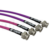 GKTECH = N-STYLE Z32 300ZX BRAIDED BRAKE LINES