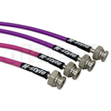 GKTECH = R32 GTS-T BRAIDED BRAKE LINE SET