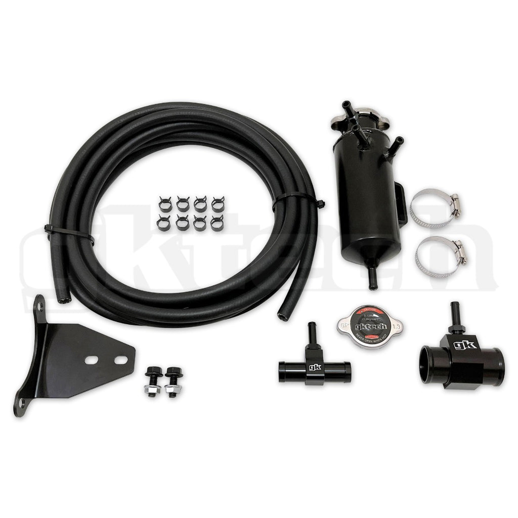 GKTECH=Z34 370Z BOLT ON COOLANT SWIRL POT SETUP Drift Racing Industries