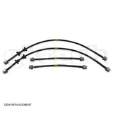 GKTECH = R32 GTS-T BRAIDED BRAKE LINE SET