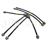 GKTECH = R33 GTS-T BRAIDED BRAKE LINES