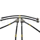 GKTECH = R33 GTS-T BRAIDED BRAKE LINES