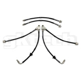 GKTECH = R33 GTS-T BRAIDED BRAKE LINES