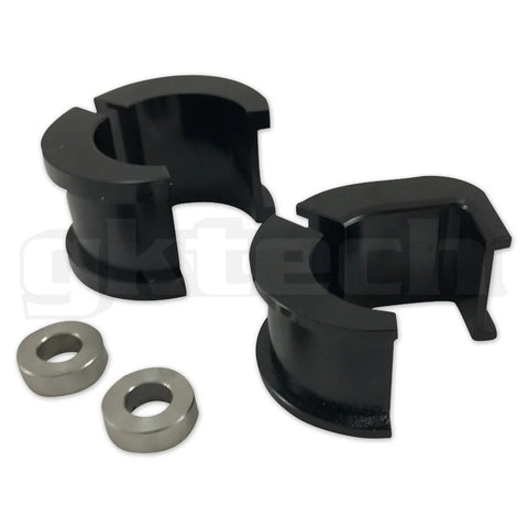 GKTECH = S CHASSIS SOLID ALUMINIUM STEERING RACK BUSHES