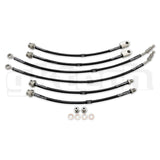 GKTECH = Z33 350Z BRAIDED BRAKE LINE SET (FRONT AND REAR)