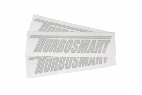 TURBOSMART = TS CAR DECAL - WHITE 600MM X 130MM TS-9007-1020